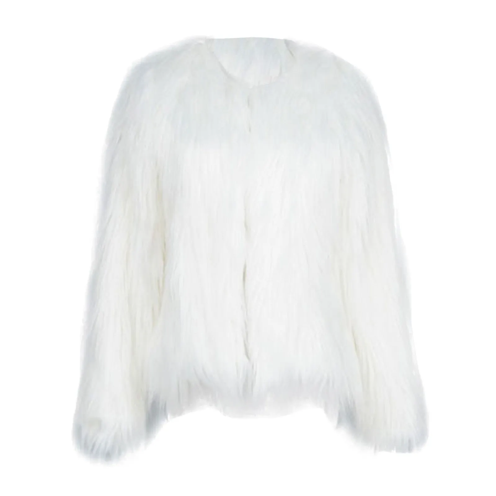Baby/Kids Girls Fleece Fur Long Sleeve Warm Coat