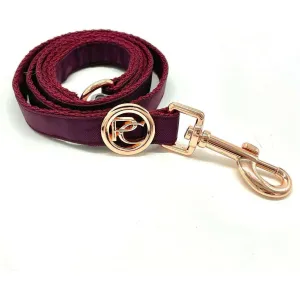 Burgundy Rain Matching Leash