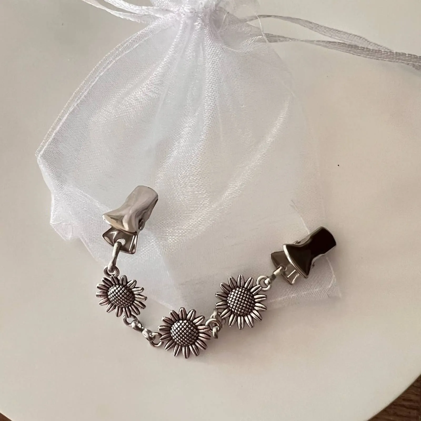Collar Chain Clips Brooch Pins