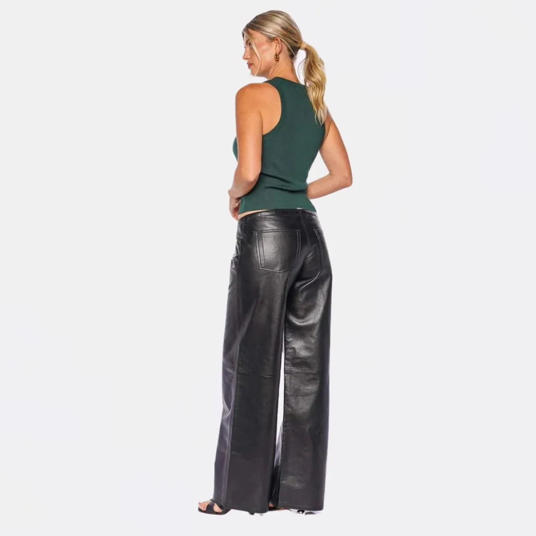 Cool Jeans (Black Leather)