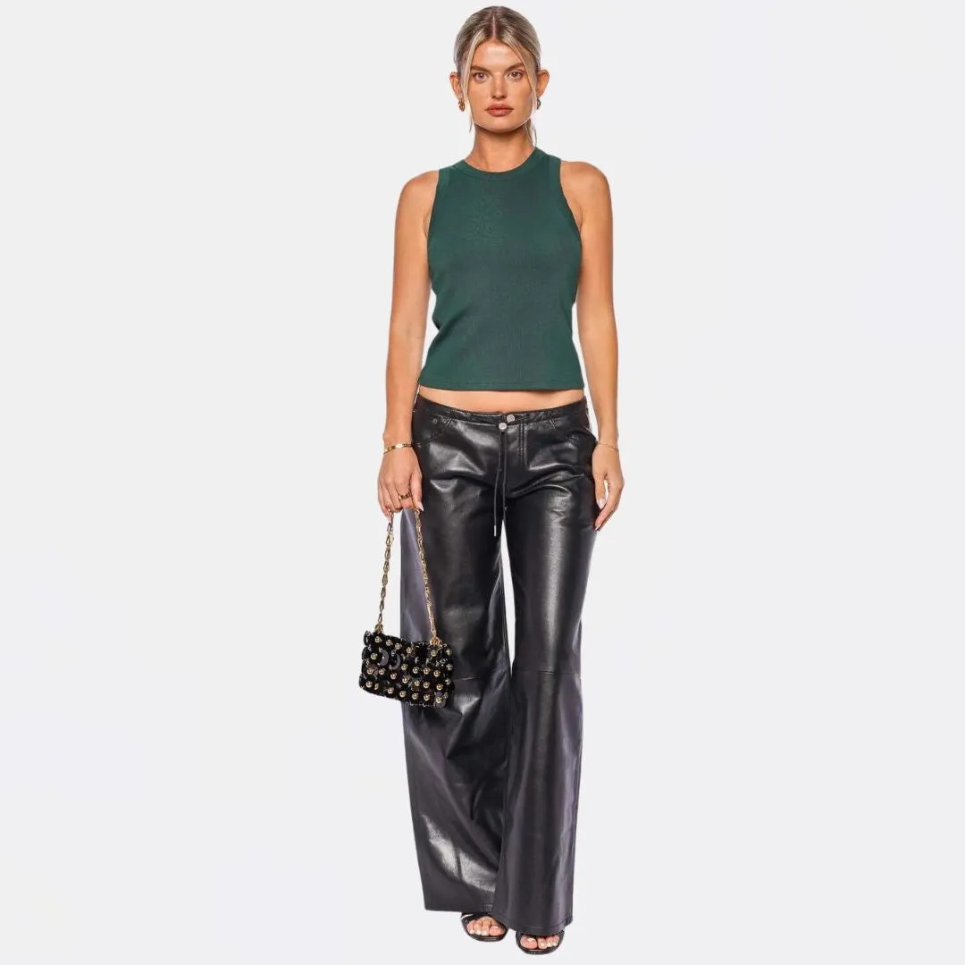 Cool Jeans (Black Leather)