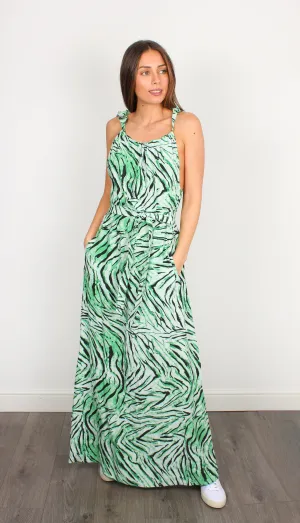 Essentiel Antwerp Bibye minty fresh maxi dress