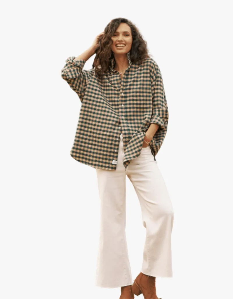 Frank & Eileen Galway Gaucho Jeans in Natural (Italian Dream Denim)