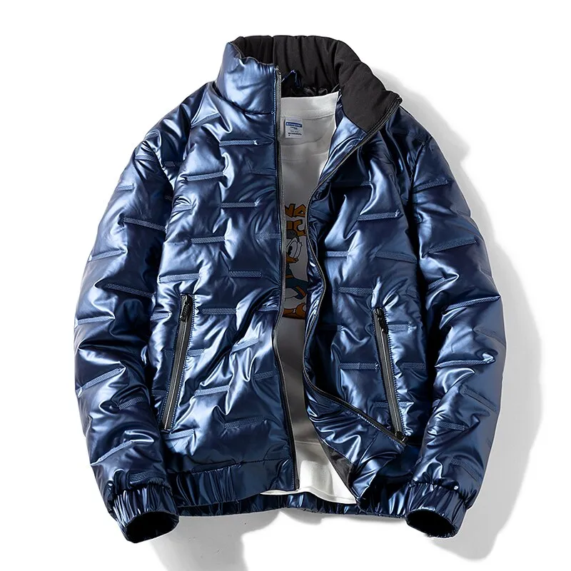Glossy Parka Warm Jacket