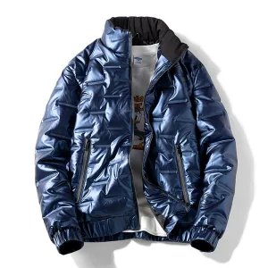 Glossy Parka Warm Jacket