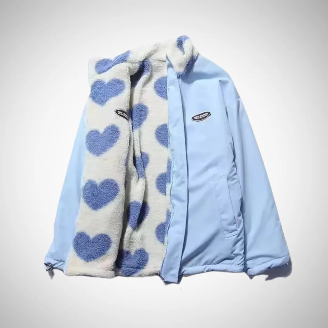 Izza Double-Sided Heart Jacket