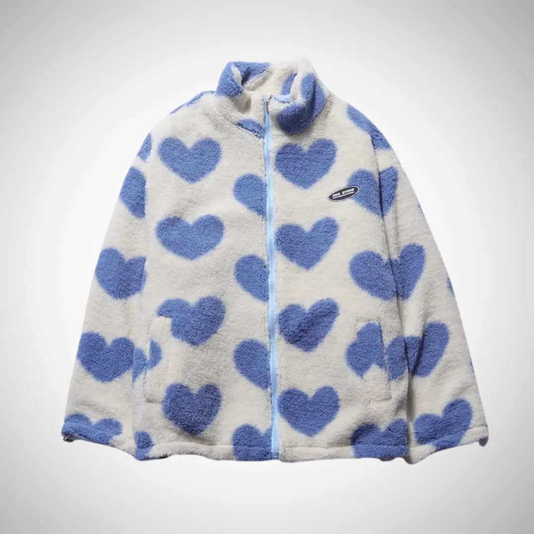 Izza Double-Sided Heart Jacket