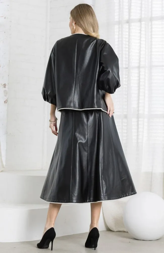 Jannesa Jacket with Pearls
