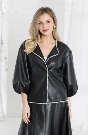 Jannesa Jacket with Pearls