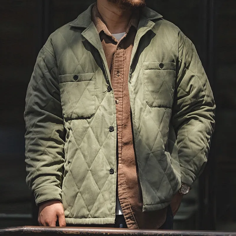 Loose Single-breasted Warm Coats