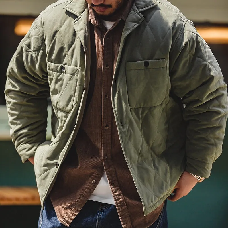 Loose Single-breasted Warm Coats