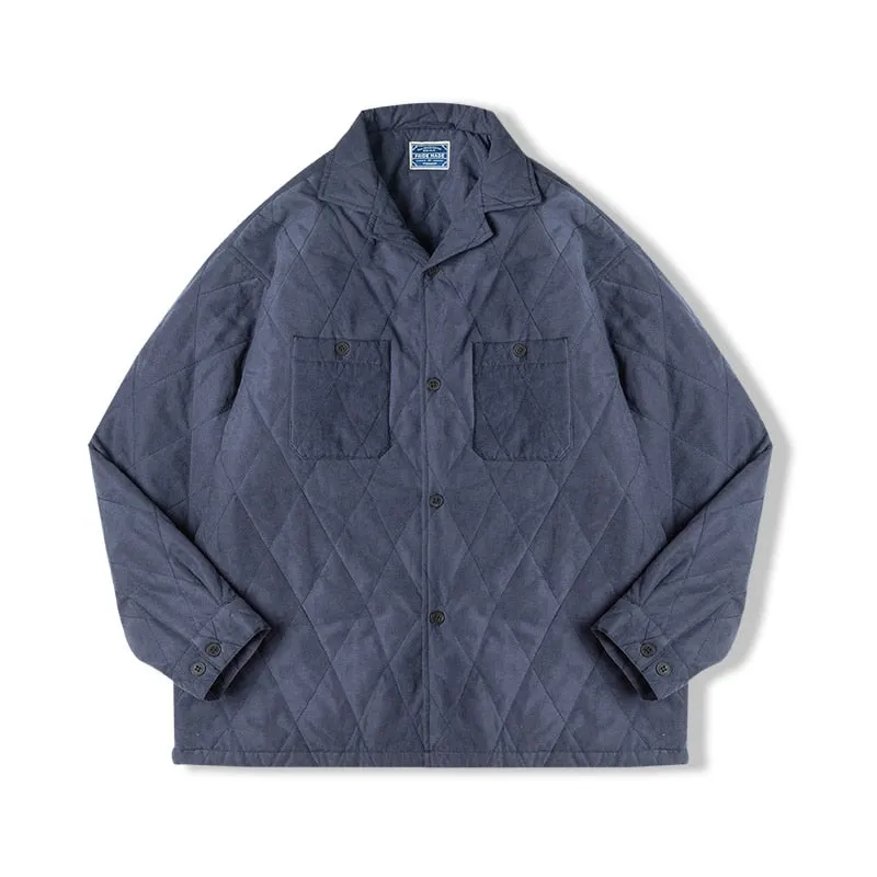 Loose Single-breasted Warm Coats