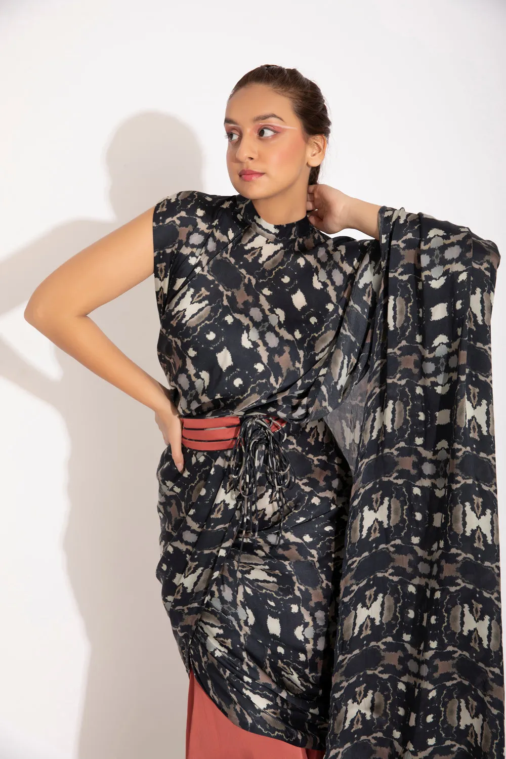 Pant Sari With A Pallu