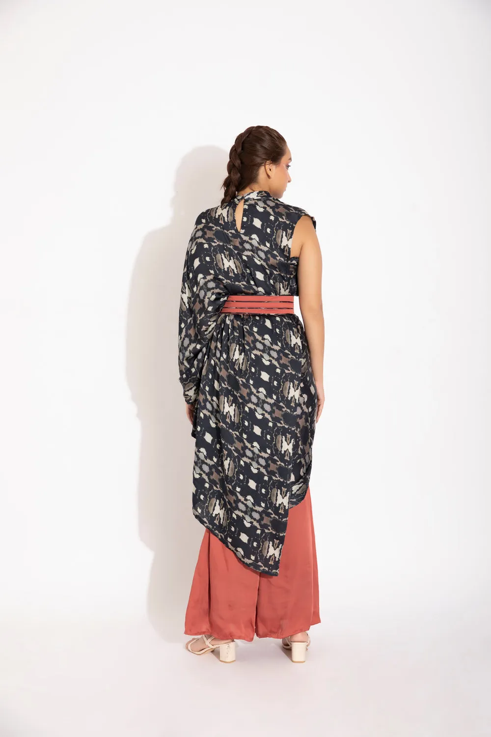 Pant Sari With A Pallu