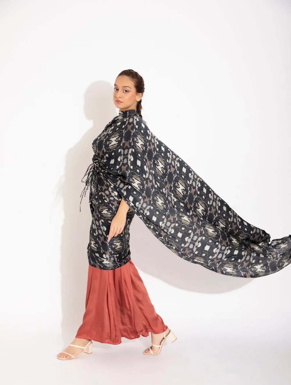 Pant Sari With A Pallu