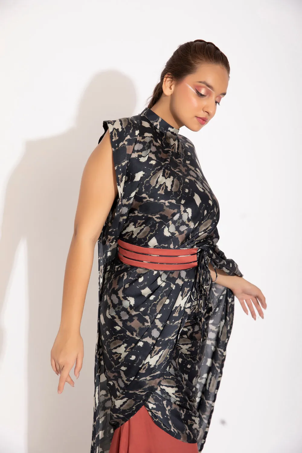 Pant Sari With A Pallu