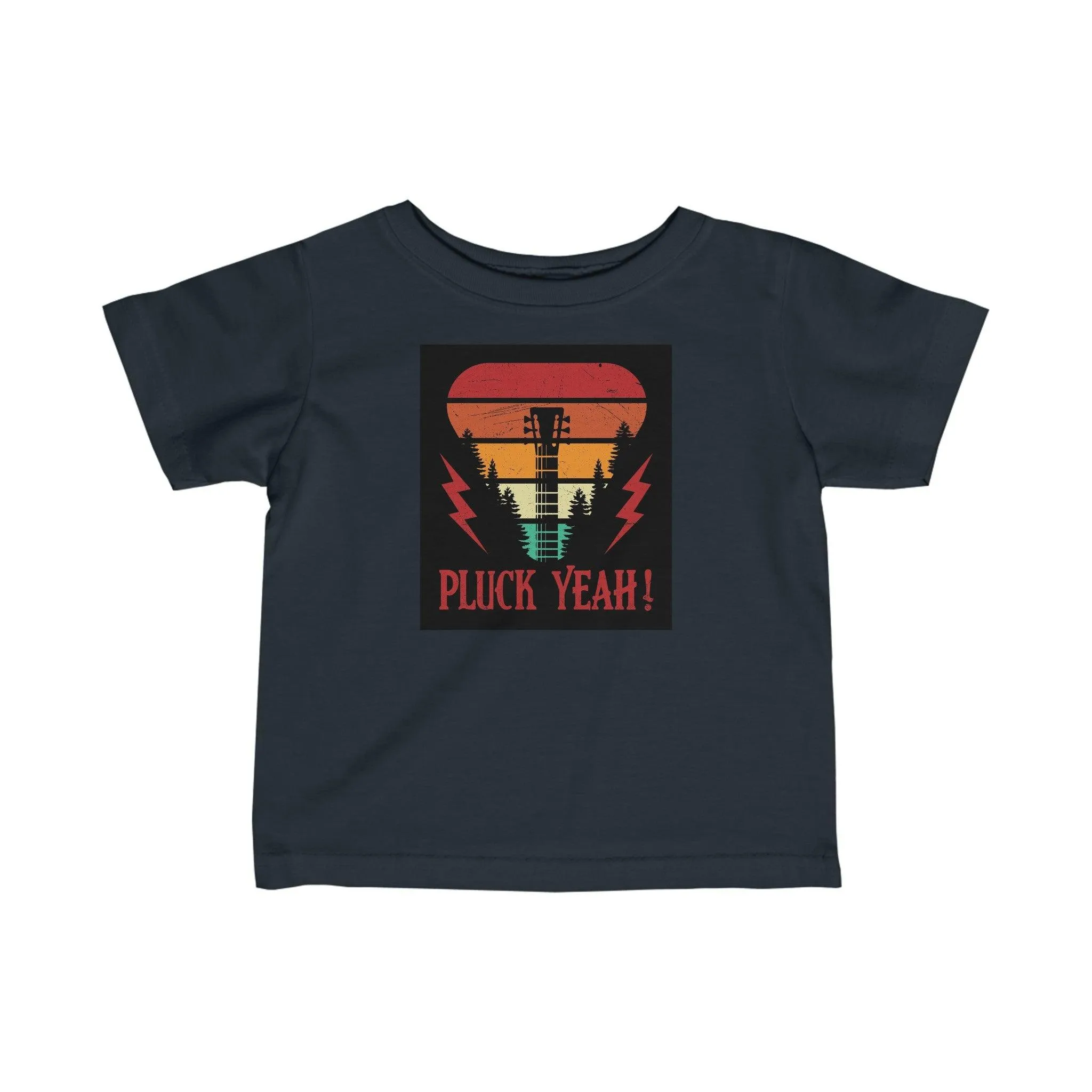 Pluck Yeah! Guitar Neck Infant Fine Jersey Tee