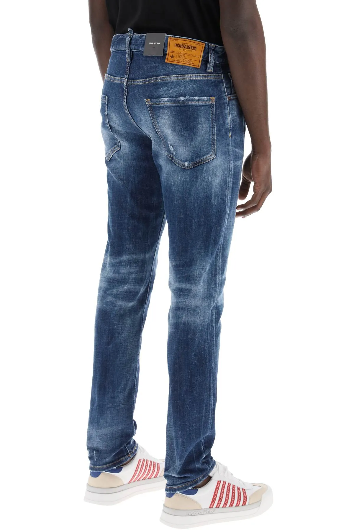 "dark 70's wash cool guy jeans