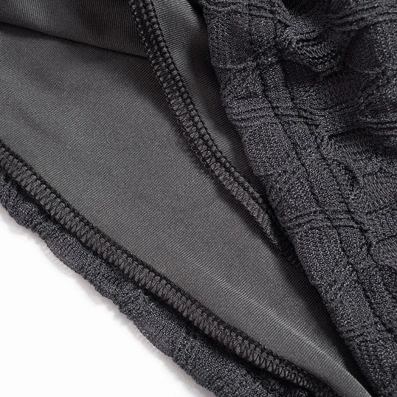 Textured solid off shoulder long sleeve top