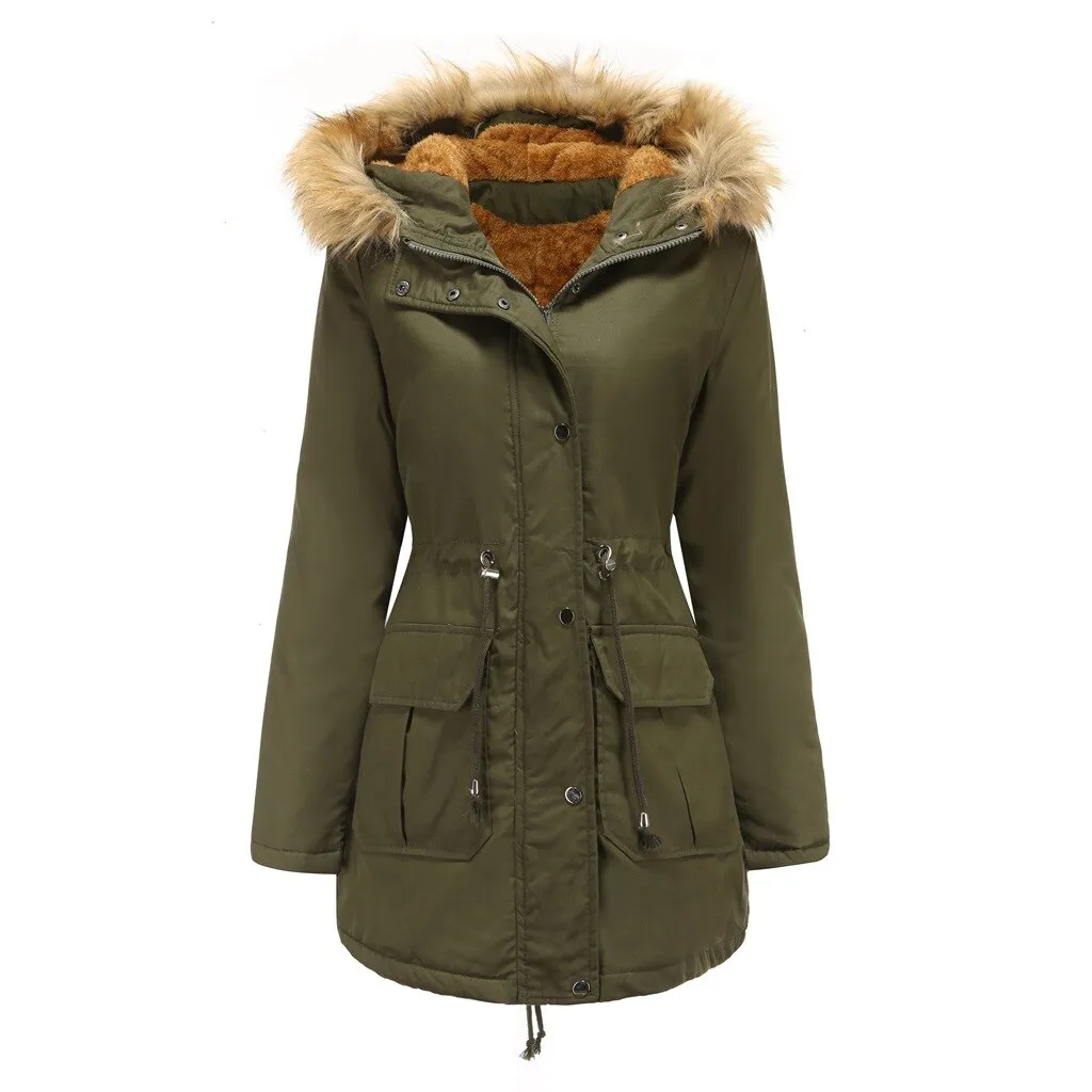Women's warm winter jacket