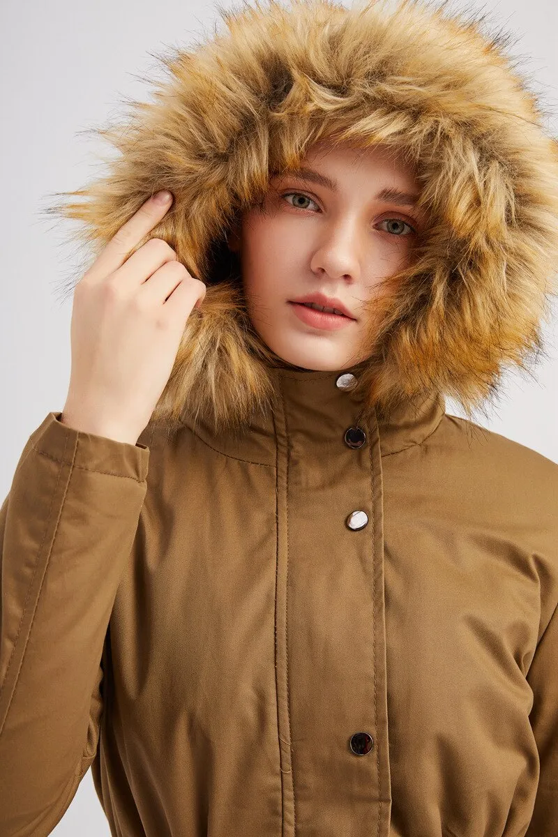 Women's warm winter jacket