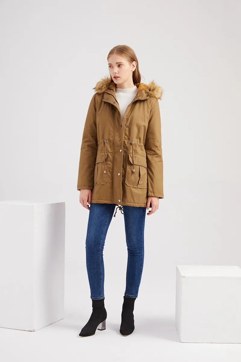 Women's warm winter jacket